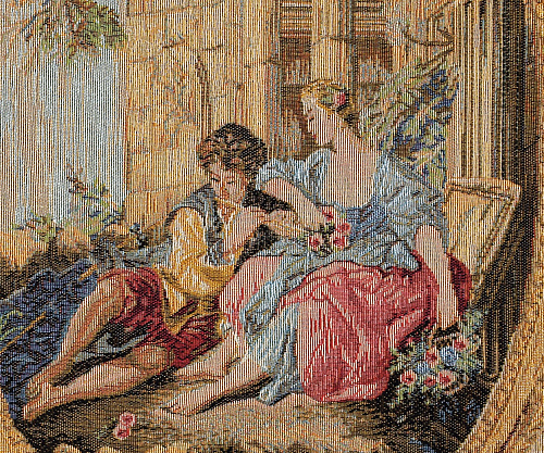 Гобелен «Francois Boucher стиліндегі серенада»