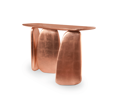 Скульптурная консоль Copper