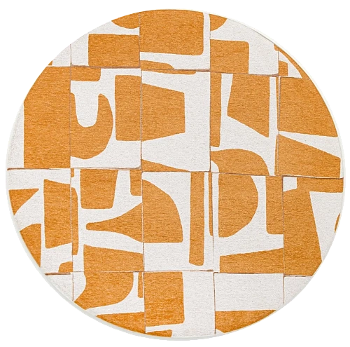 Круглый ковер Curry 9367