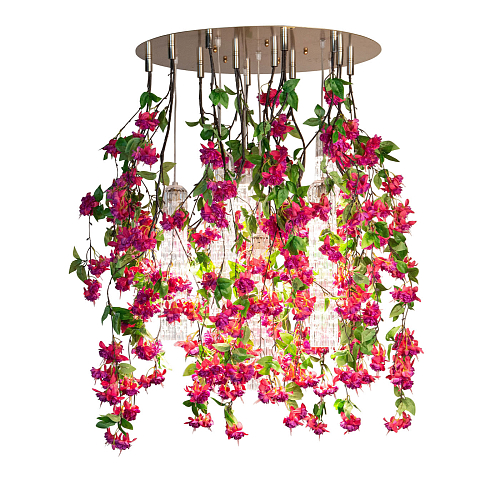 Pink Cascade үлкен люстрасы