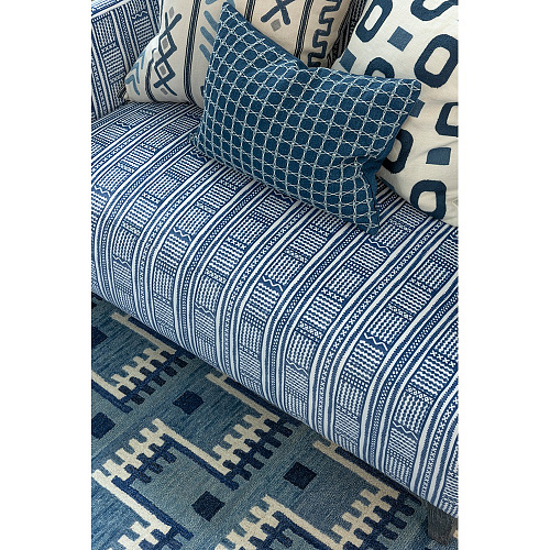 Maliana Indigo 50 × 35 жастық