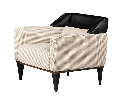Кресло Occasional Black / Beige