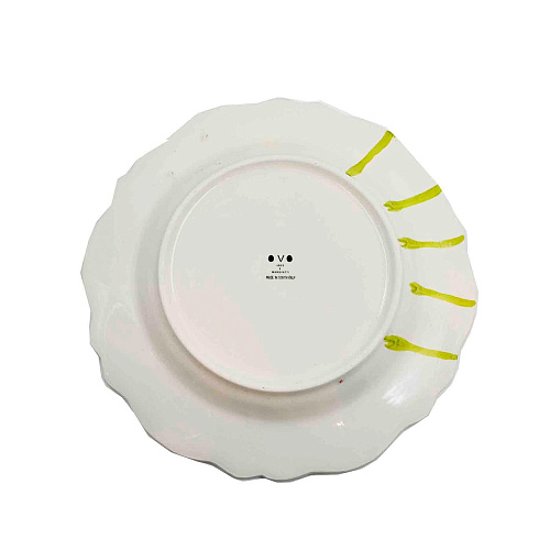 Тарелка керамическая ручной работы