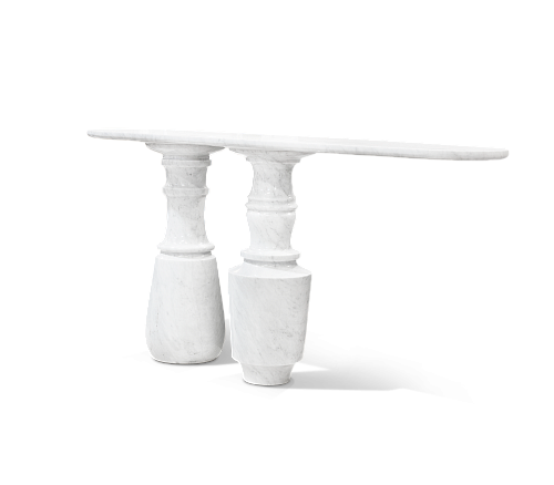 Консоль Obsidian Carrara