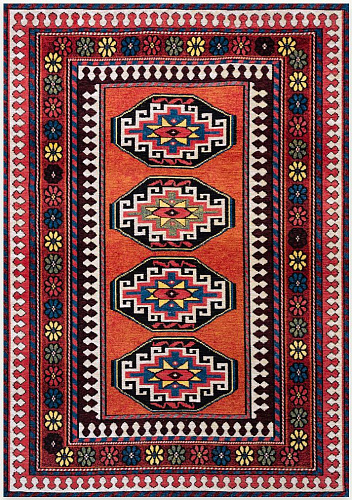Ковер Red Mix 9844