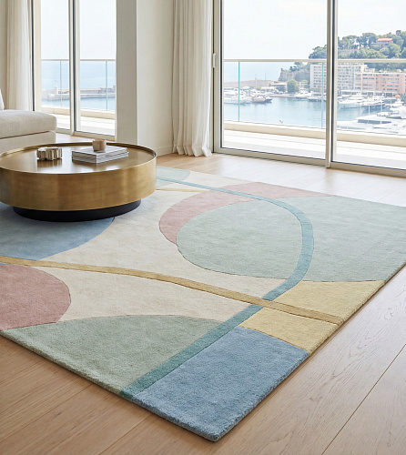Дизайнерский ковер Soft Circles Pastel
