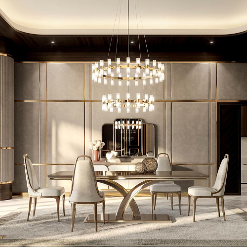 Обеденный стол ручной работы