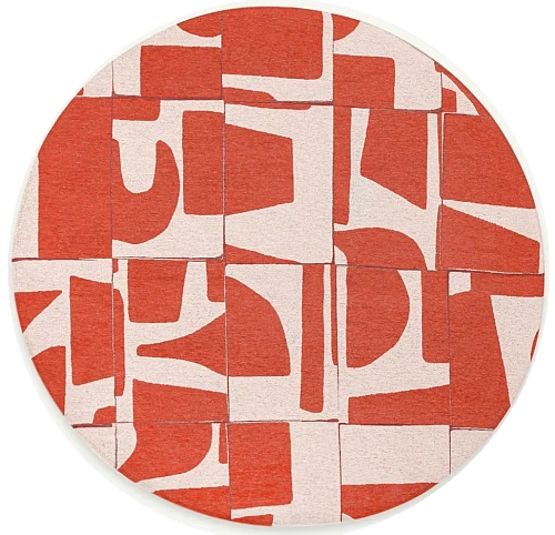 Круглый ковер Rust 9364