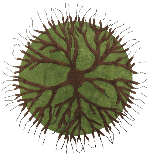 Ковер ручной работы Roots