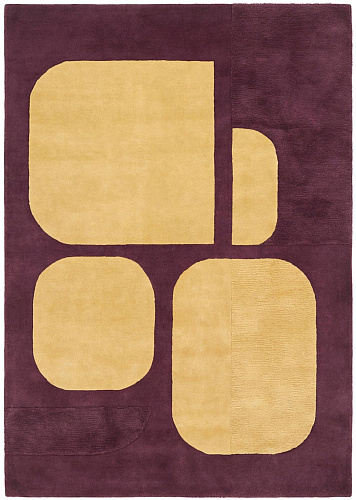 Ковер Rounded Blocks Plum