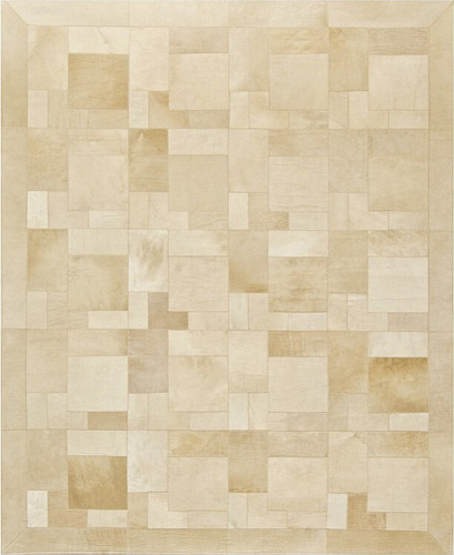 Ковер из коровьей шкуры Puzzle col.4