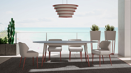 Уличный обеденный стол