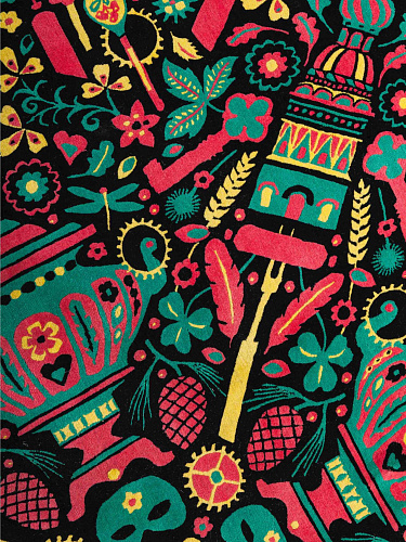 Круглый ковер Russia