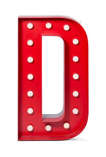 Декоративный светильник Divine Letter D
