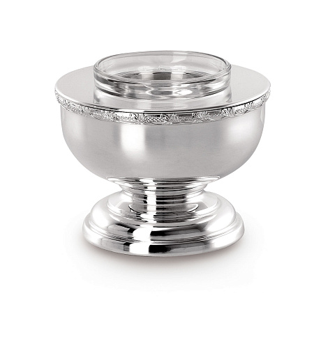 Хрустальмен жеміс табақшасы Royal Silver Fruit Bowl