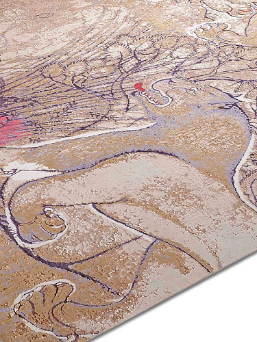 Ковер ручной работы Two Lions