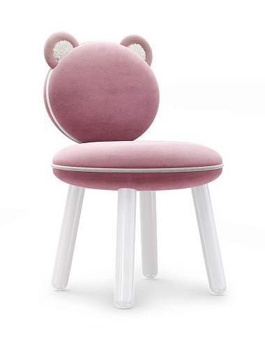 Детский стул Fluffy Bear Pink