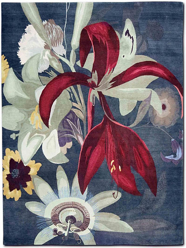 Ковер ручной работы Red Flower