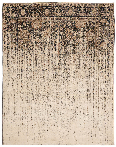Ковер Tabriz Riverside Vendetta Black Beige Silk