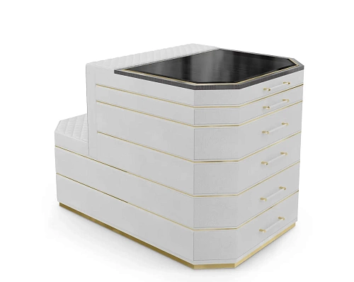 Остров для гардероба серый Cadence