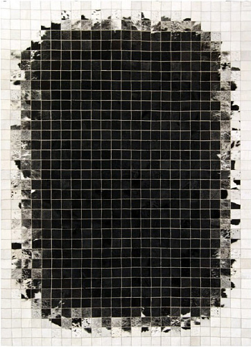 Ковер из коровьей шкуры Mosaic col.3