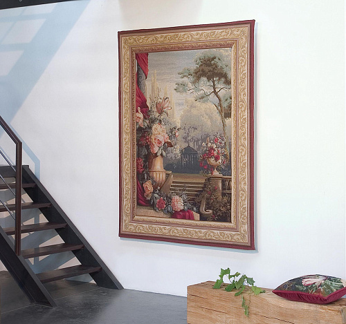 Гобелен «Букет и сад»