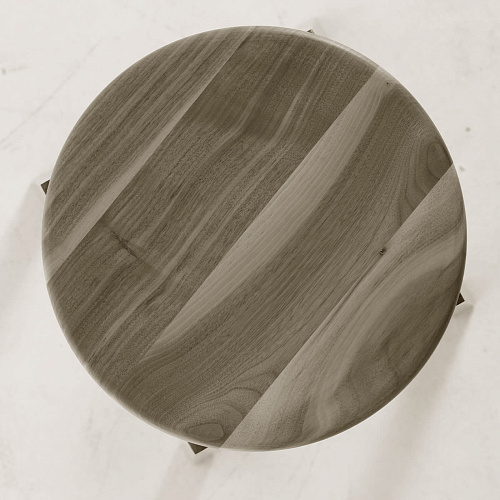 Табурет низкий серый Invito