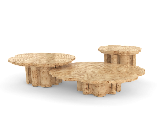 Журнальные столы Fortuna Poplar, комплект из 3