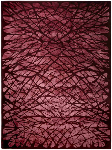 Роскошный ковер красного цвета Dresden