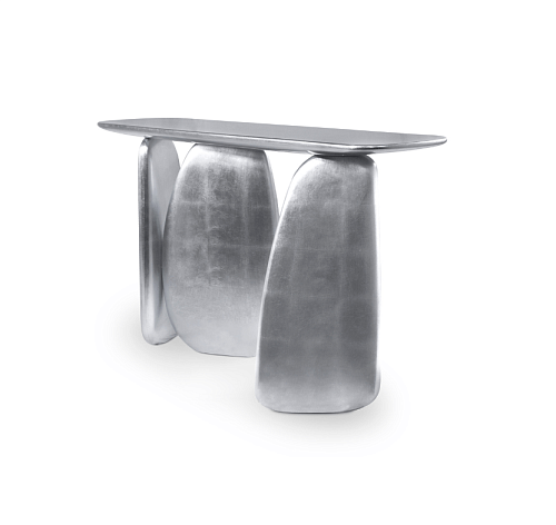 Скульптурная консоль Silver