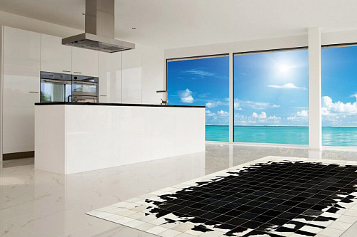 Ковер из коровьей шкуры Mosaic col.6