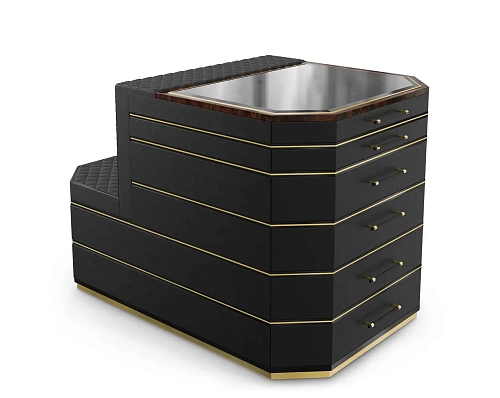 Остров для гардероба черный Cadence