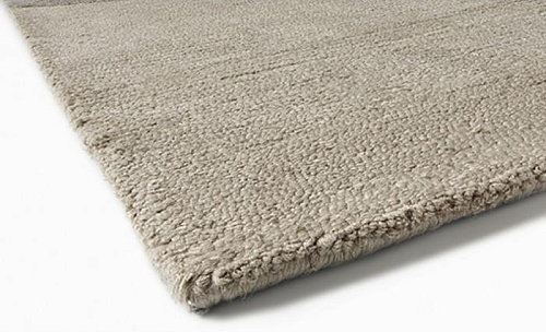 Ковер бежевого цвета, ручной тафтинг Triangles