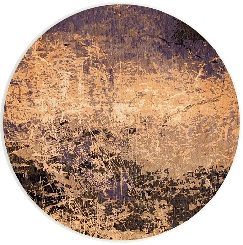 Круглый ковер Deep Mine 8618