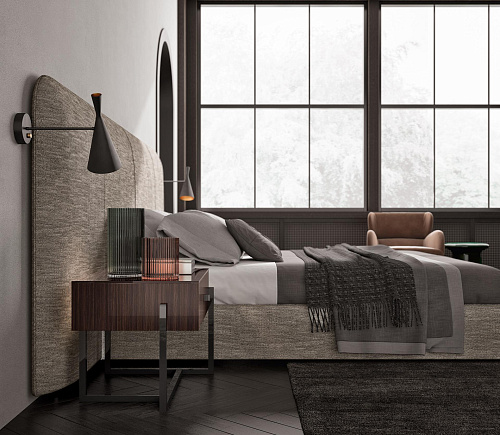 Кровать Portland с высоким изголовьем High Head