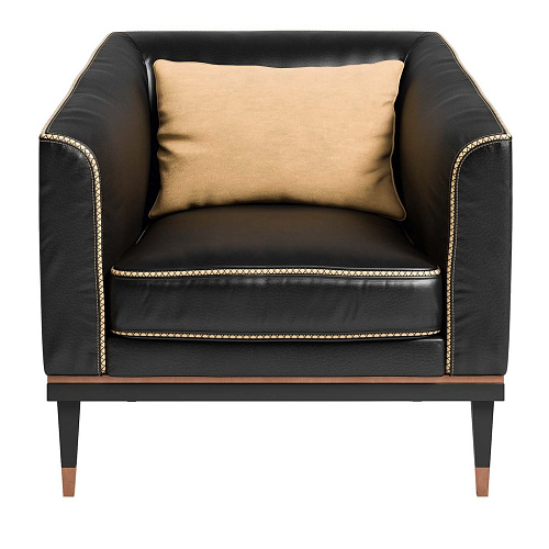 Кресло Occasional Black Leather