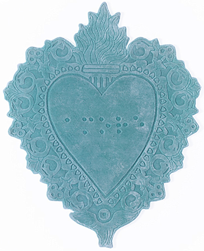 Ковер бирюзового цвета Devotion