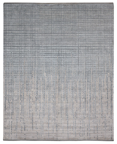 Серый ковер Grid Vendetta