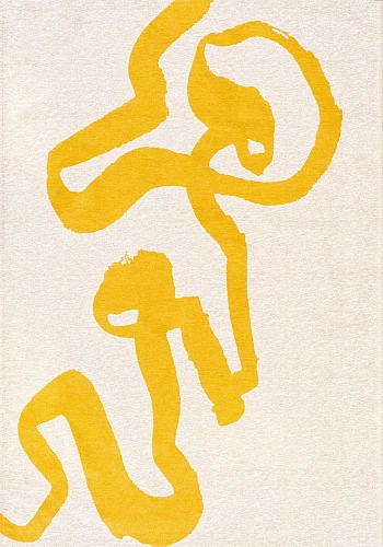 Дизайнерский ковер Ribonn Pure Yellow