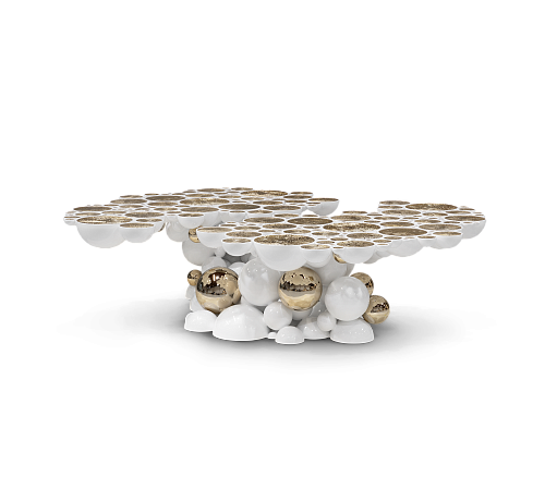 Журнальный стол Orbit White