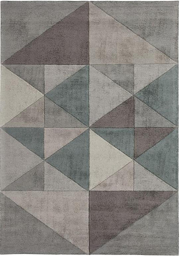 Ковер мульти, ручной тафтинг Triangles