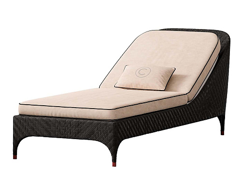 Шезлонг одноместный