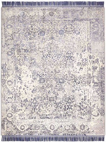 Роскошный ковер сиренево-серого цвета