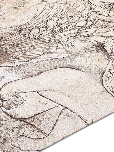 Ковер ручной работы Two Lions