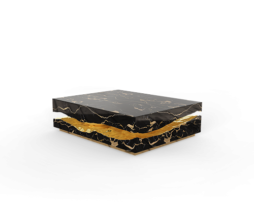 Стол Boulder Portoro Marble