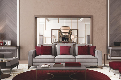 Трёхместный диван Blue Moon