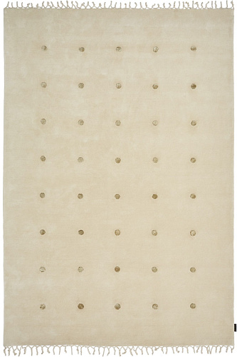 Ковер бежевого цвета Punti