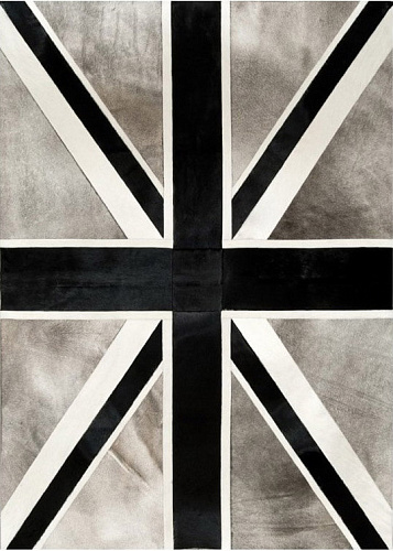 Ковер из коровьей шкуры Union Jack col.2