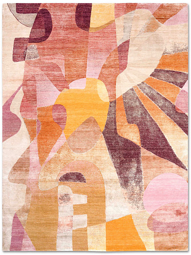 Роскошный ковер Red Sunset