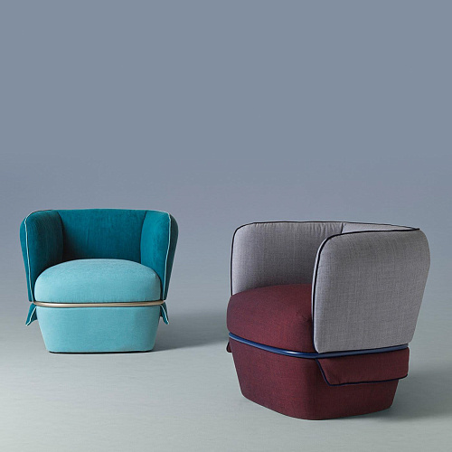 Кресло зелёное Chemise